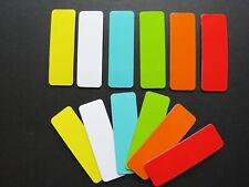 GAUDER Magnetstreifen beschreibbar Magnetschilder Magnetkarten Etiketten MIX