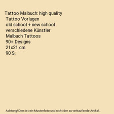 Tattoo Malbuch: high quality | Tattoo Vorlagen | old school + new school | versc
