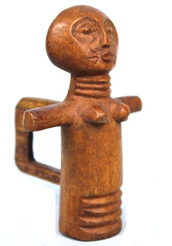 Art afrikanisch echt - afrikanisch, puppe