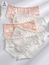 5er Set Damen Baumwollslips