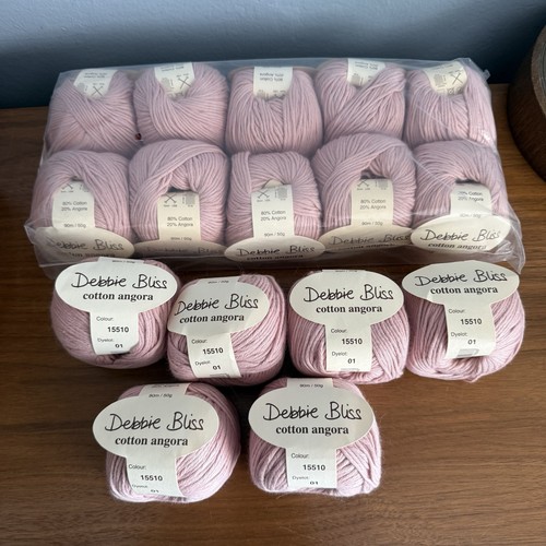 Debbie bliss cotton angora lot - debbie,