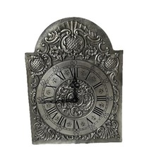 Wanduhr Pendel, FMS , Eiche rustikal Ziffernblatt Zinn, Pendeluhr, R-LR4F