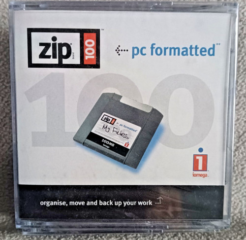 Iomega zip 100mb sealed - 100mb,