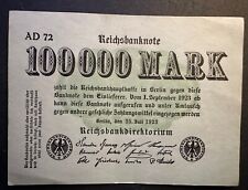Ro 90a 100000 Mark 1923