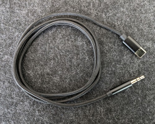 Hochwertiges aux audio - hochwertiges, aux-audio-kabel