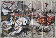 Flagge Fahne Wandbild Ritter