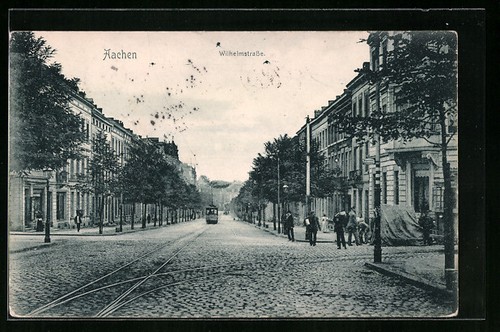 Ansichtskarte aachen - ansichtskarte,