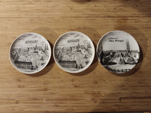 Vintage porzellan untersetzer - vintage,