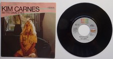 7" SINGLE = KIM CARNES = BETTE DAVIS EYES + MISS YOU TONITE