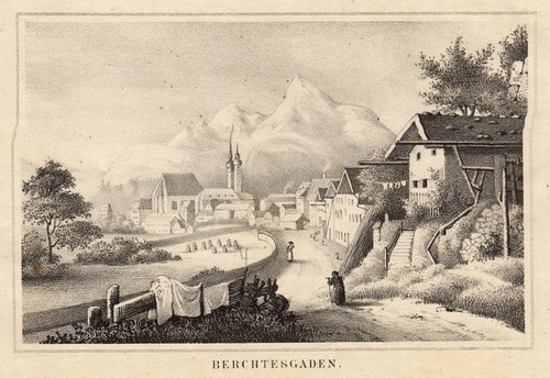 Berchtesgaden gesamtansicht - berchtesgaden,