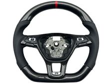 Tuning Lenkrad Lederlenkrad CARBON Vw GOLF 7 5G Multifunktion Schaltwippen R-Lin