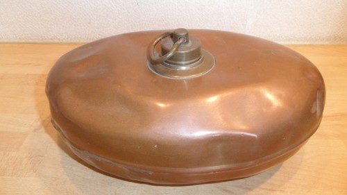 Alte kupfer wärmeflasche - kupfer,