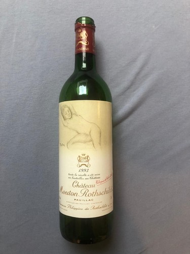 Chateau mouton rothschild 1993 - chateau,