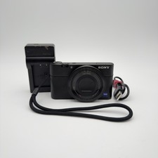Sony Cyber-shot DSC-RX100 20,2 MP Digitalkamera - Schwarz - Guter Zustand