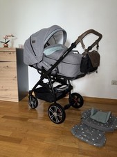 GESSLEIN F 4Air+ CLASSIC BLACK C2 COMPACTTASCHE KOMBIKINDERWAGEN INKLUSIVE ZUBeh