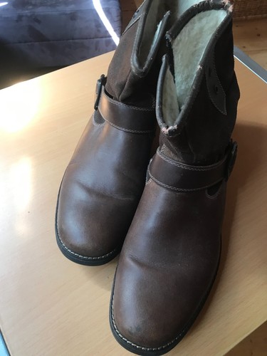 Rieker lederstiefel gefüttert - rieker,