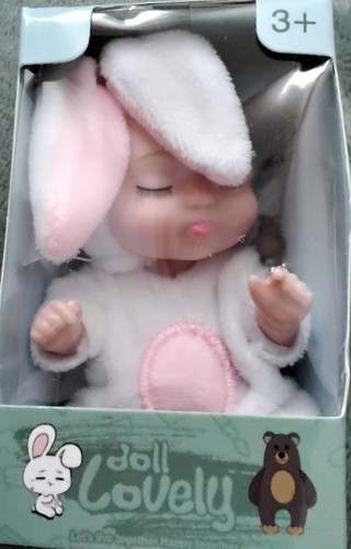 12cm schlaf baby - schlaf-baby-puppe, mit