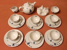 Porzellan Teeservice 19tlg