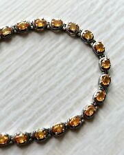 Silber 925 Armband mit 26 Gelb