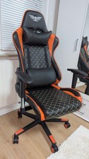 Ergonomischer Gamingstuhl/Bürostuhl Kunstleder Höheverstellbar