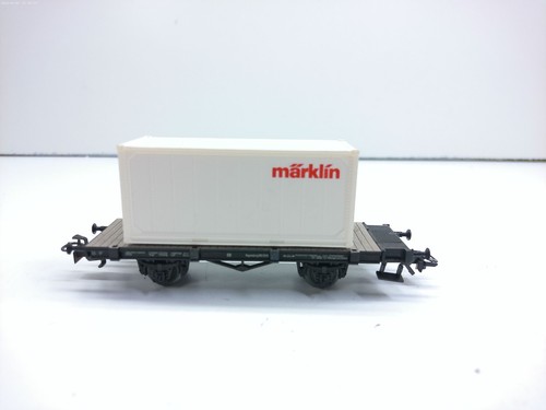 Märklin flachwagen mit - h0,