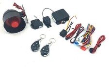 Auto Alarmanlage KFZ Zentralverriegelung PKW mit 2 Handsender zum Nachrüsten Neu
