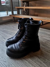 Zign Leder Stiefelette Plateau Gr. 39, Wie NEU