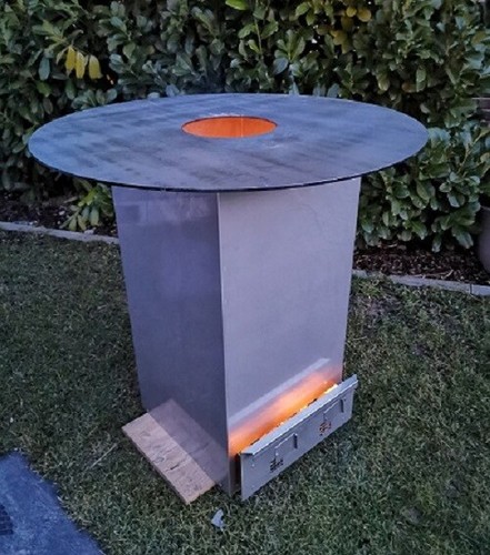 V2a edelstahl grillplatte - edelstahl,