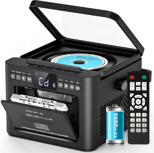Kassetten player tragbar - cd,