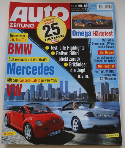 Auto zeitung opel omega - auto,