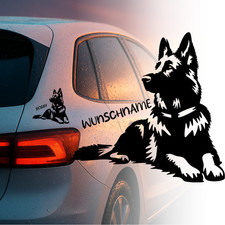 Deutscher Schäferhund  Auto