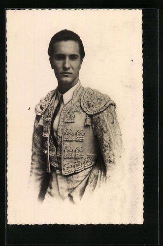 Ansichtskarte torero luis - torero,