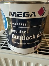 MEGA Aqualack Buntlack Plus 140 Moosgrün RAL 6005 2,5L Lackfarbe PU Hybrid