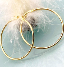 37 mm Creolen 750  Gelbgold 18