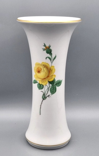 Meissen porzellan stangenvase - porzellan,