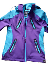 Rock Creek Damen Softshell Jacke Windbreaker D-441,Gr.S,lila/blau