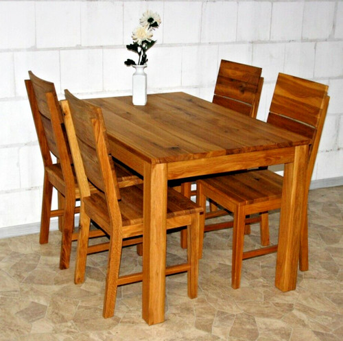 Massivholz esstisch 140x90cm - massivholz,