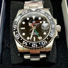 Pagani Design 1662 Automatische Herrenuhr aus Edelstahl, wasserdicht 100 m GMT,