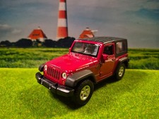Modellauto  Jeep Wreangler Rot