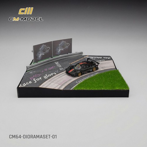 Model diorama set pagani - cm,