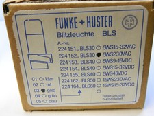 1x FUNKE + HUSTER Blitzleuchte