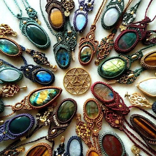 Natur mix edelsteine boho - 25,