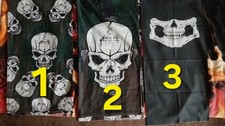 Halstuch Neu nur 5€ Stück  ( 1 Artikel ) Bandanas Multifunktionstuch - Totenkopf