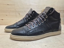 G-STAR RAW HERRENSCHUHE HIGH/MID-CUT/URBAN FREIZEITSCHUHE GR:41 UK:7.5 SCHWARZ