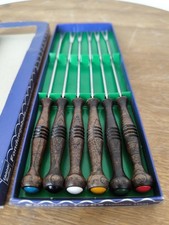 Set 6 Stück Fondue Gabeln