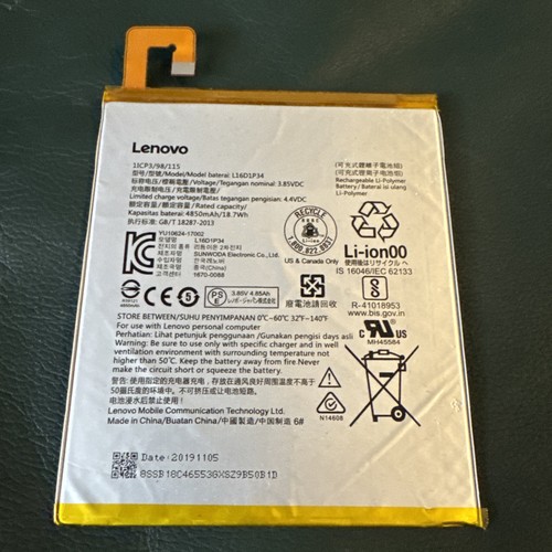 Original lenovo l19d1p31 akku - l19d1p31,
