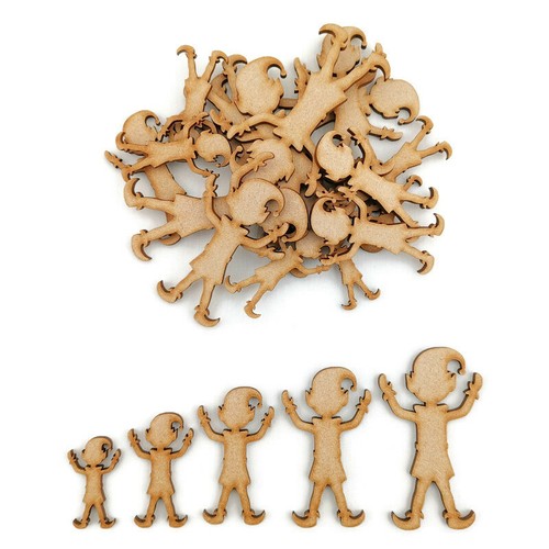 Weihnachtselfe mdf bastelform - mdf,