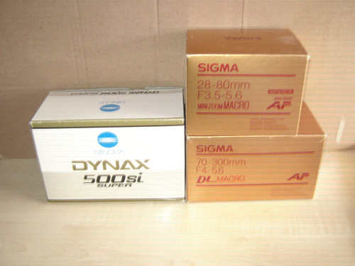 Minolta dynax 500si super - minolta,