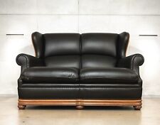 Ledersofa Vintage Couch Zweisitzer Chesterfield Bedford Design