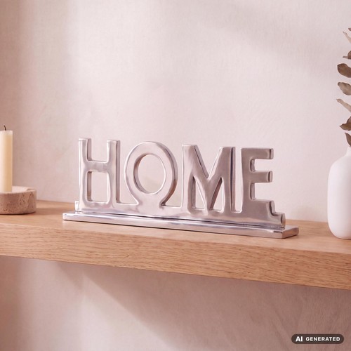 Finebuy home schriftzug deko - finebuy,